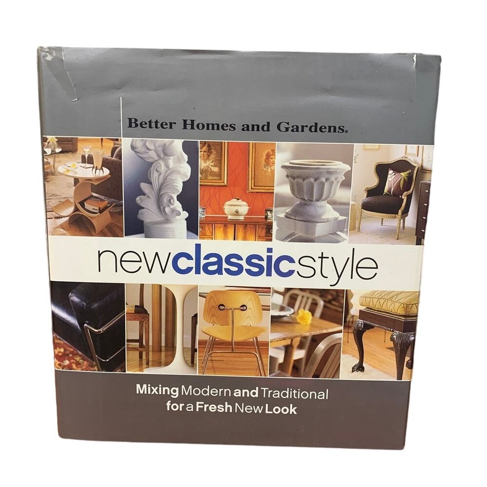 Vintage 2003 New Classic Style Mixing Modern and Traditional Hardcover Book